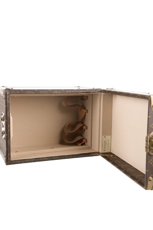 Louis Vuitton Monogram Boite Flacons Vanity Trunk Train Case