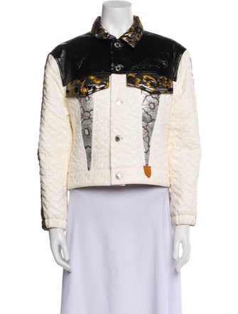 Louis Vuitton 2021 Silk Denim Jacket