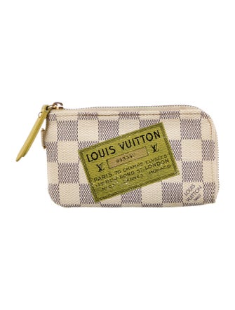 Louis Vuitton Damier Azur Pattern Coated Canvas Complice Wallet