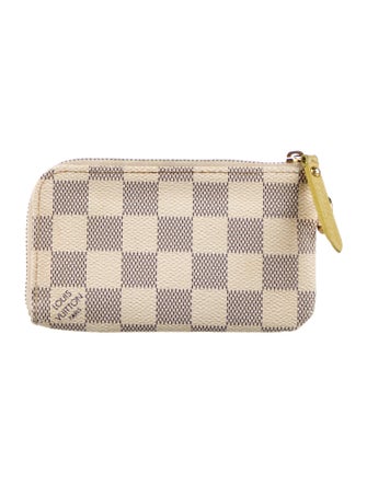 Louis Vuitton Damier Azur Pattern Coated Canvas Complice Wallet