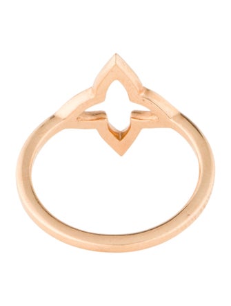 Louis Vuitton 18K Diamond Ombre Blossom Ring