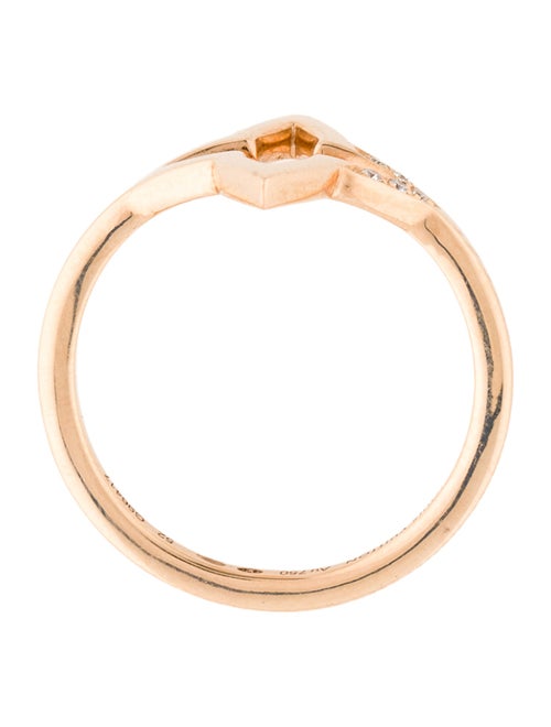 Louis Vuitton 18K Diamond Ombre Blossom Ring