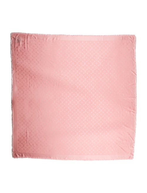 Louis Vuitton Silk LV Monogram Shawl