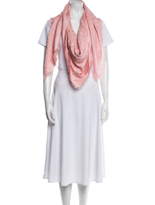 Louis Vuitton Silk LV Monogram Shawl