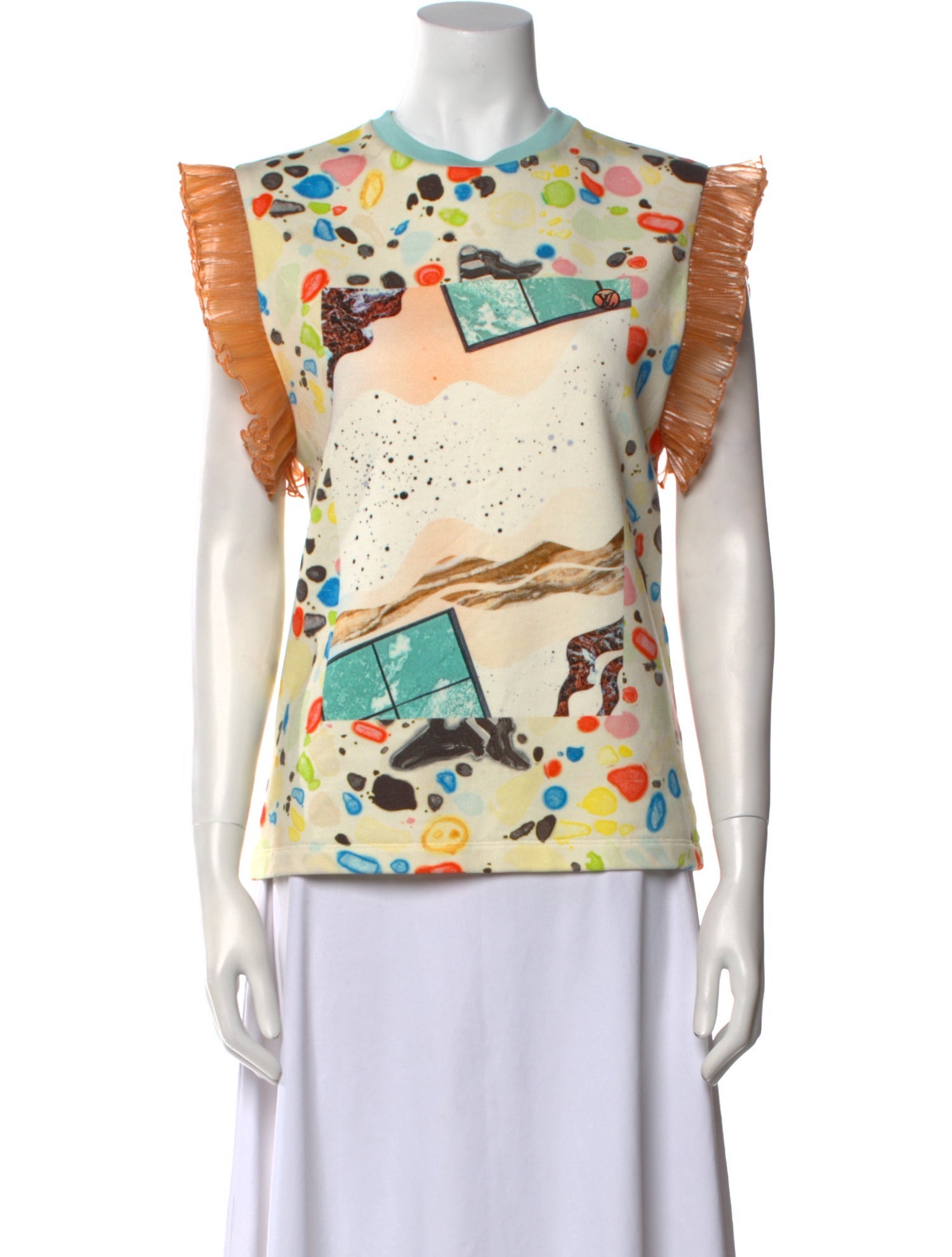 Louis Vuitton 2019 Floral Print T-Shirt