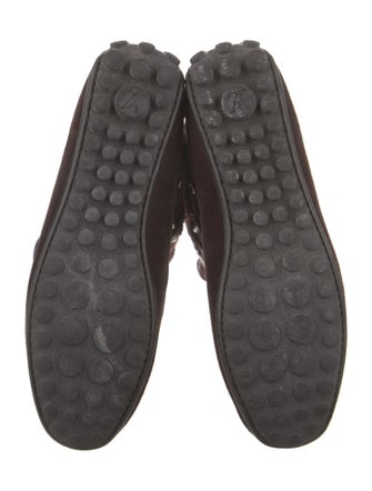 Louis Vuitton LV Monogram Suede Lace-Up Boots