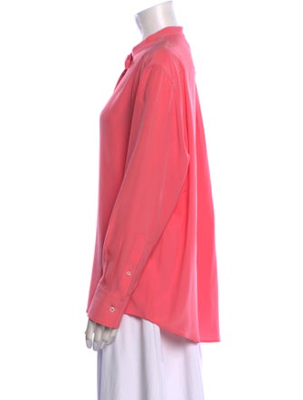 Louis Vuitton 2022 Silk Button-Up Top