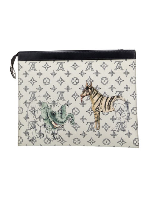 Louis Vuitton LV Monogram x Chapman Brothers Savana Pochette Voyage GM