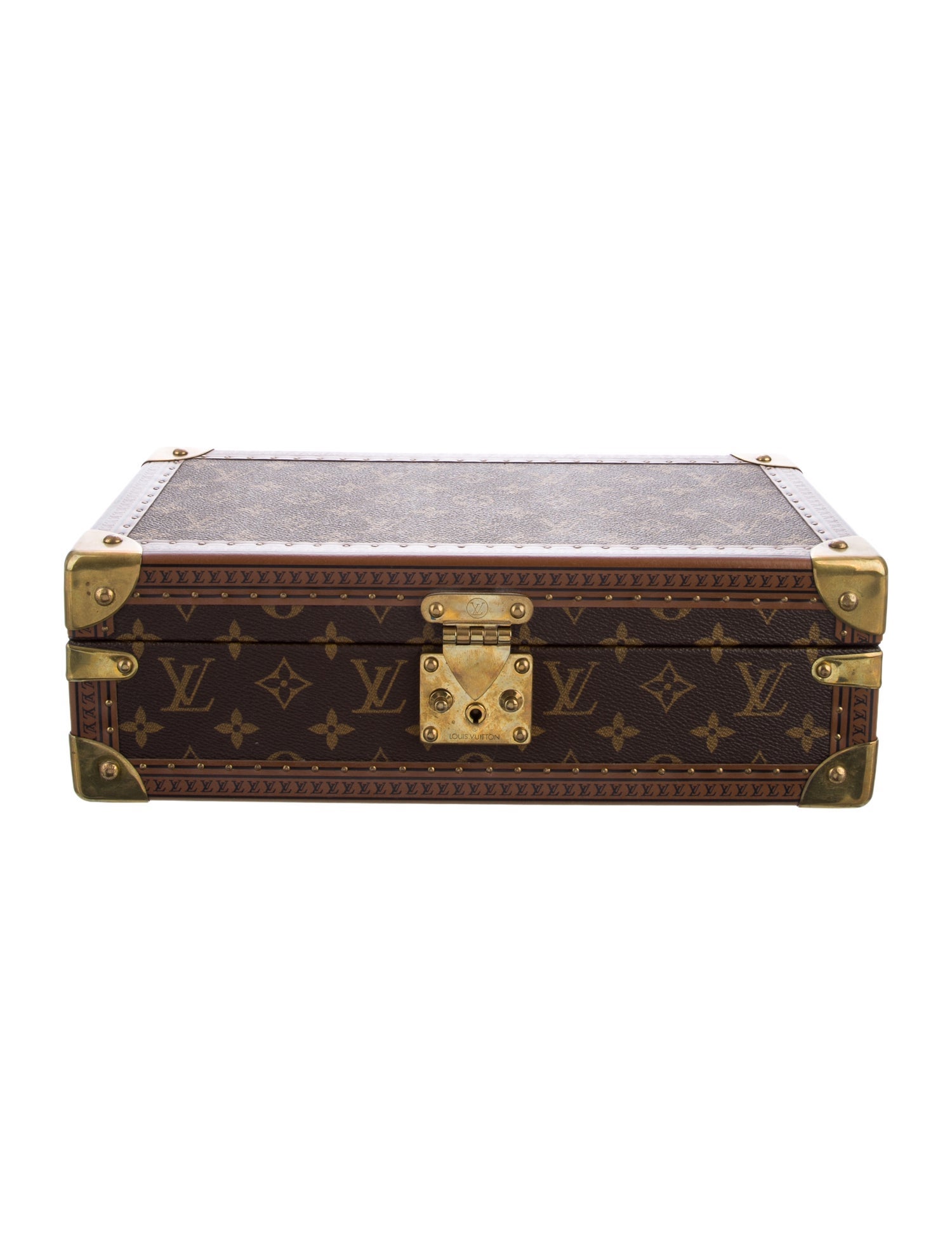 Louis Vuitton Monogram Coffret 8 Montres Watch Case