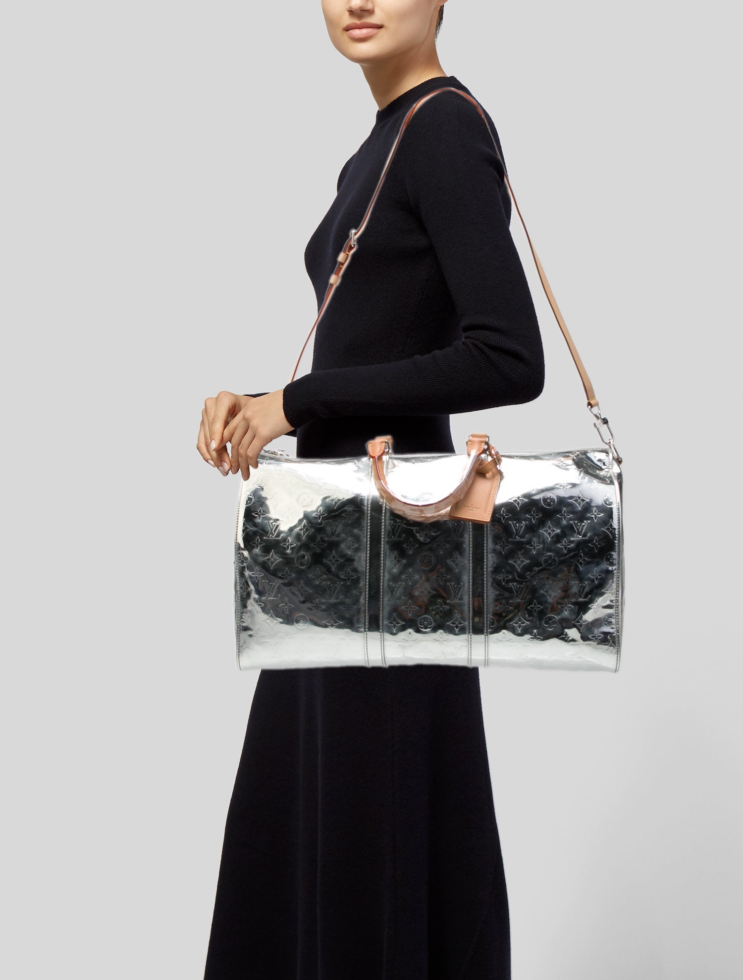 Louis Vuitton Monogram Mirror Keepall Bandoulière 50