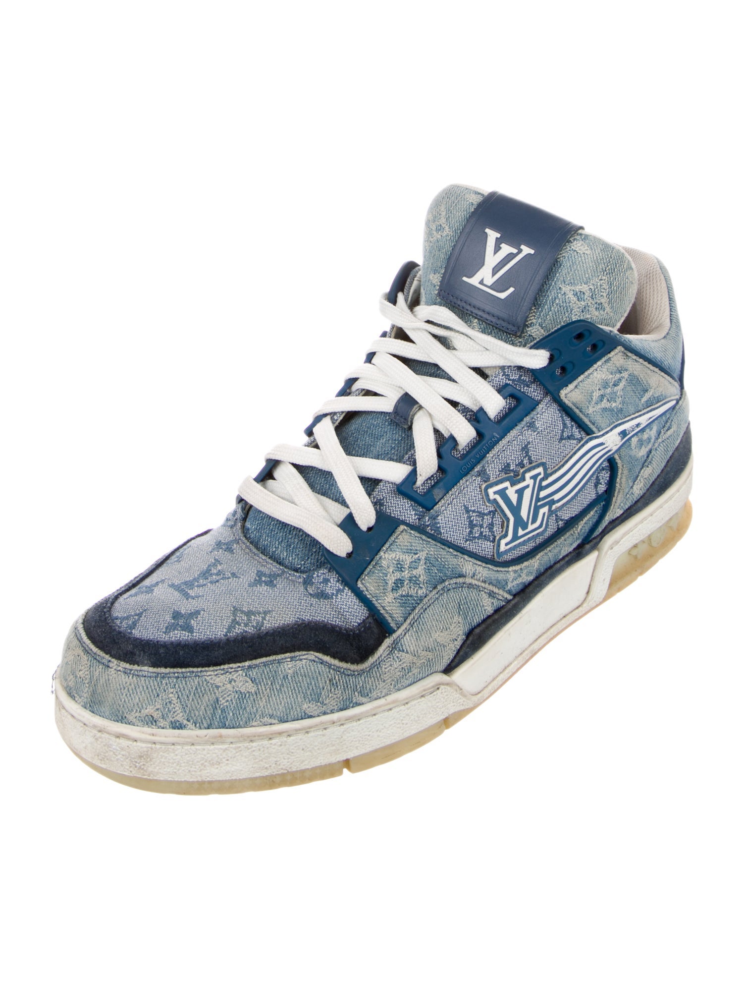 Louis Vuitton LV Monogram Denim Sneakers
