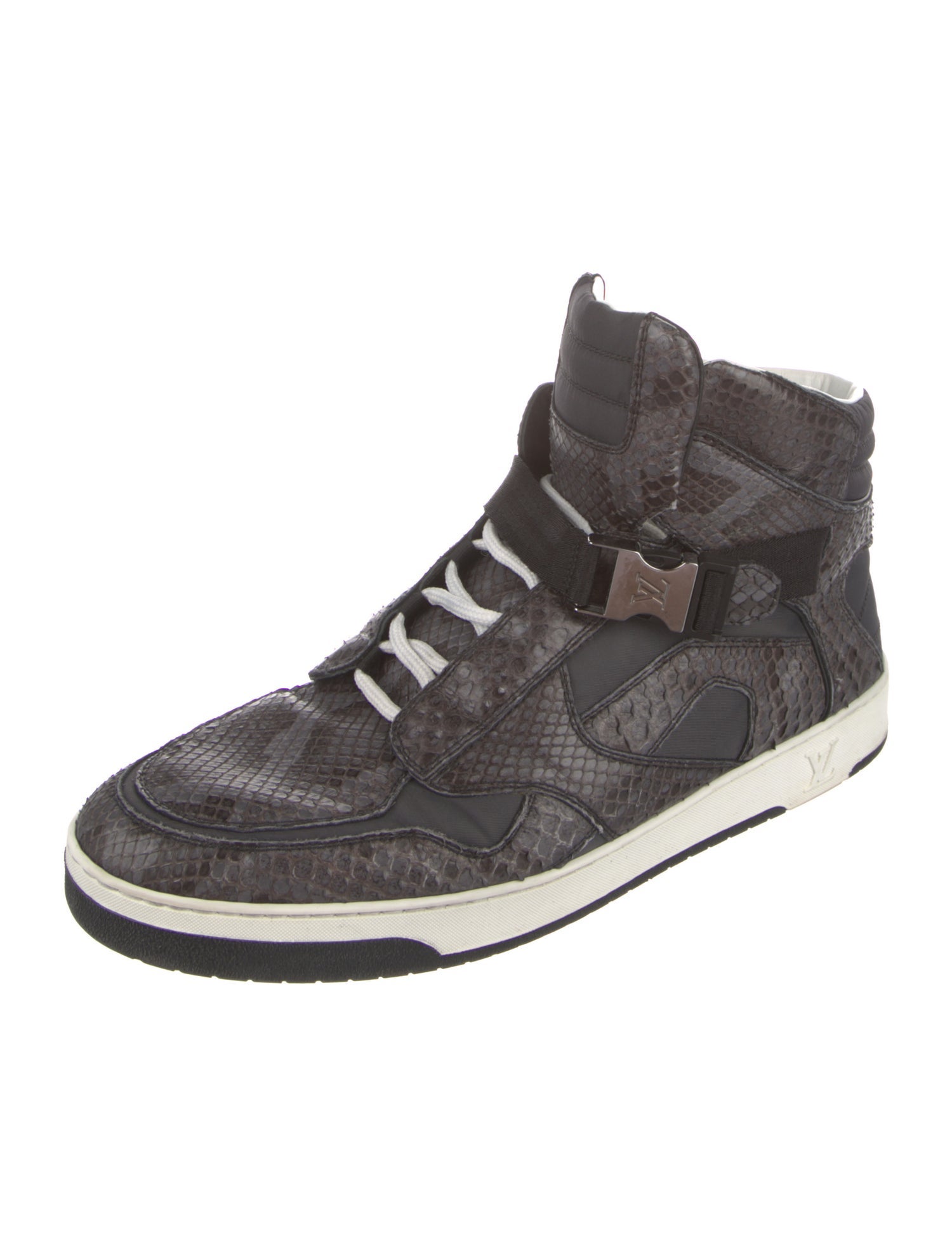 Louis Vuitton Snakeskin Printed Sneakers