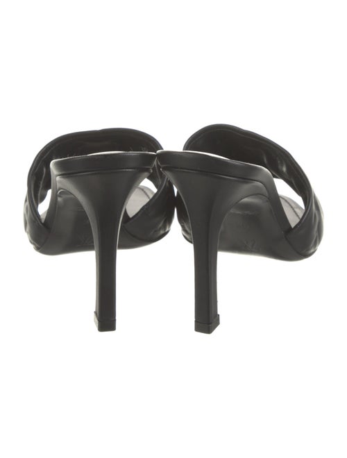 Louis Vuitton LV Monogram Leather Slides