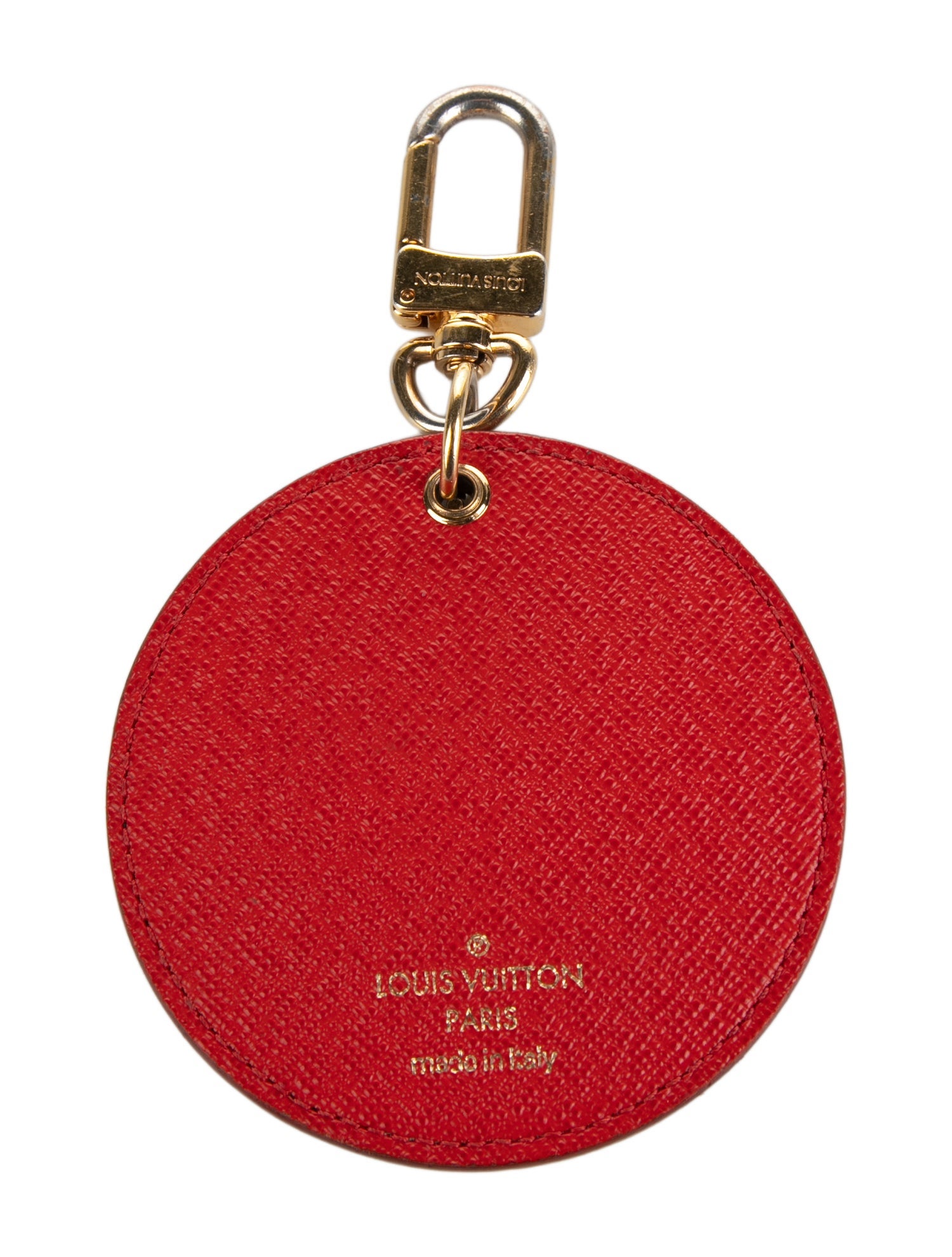 Louis Vuitton Monogram Illustre Multi V Bag Charm