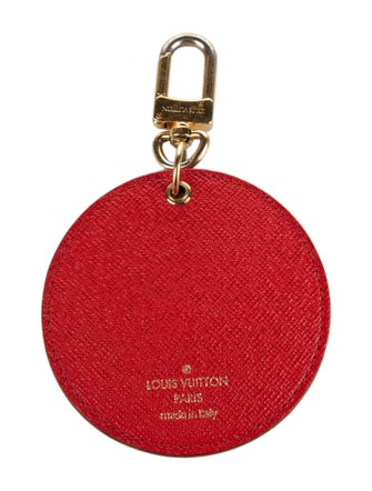 Louis Vuitton Monogram Illustre Multi V Bag Charm