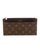 Louis Vuitton LV Monogram Coated Canvas Slim Purse