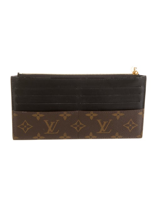 Louis Vuitton LV Monogram Coated Canvas Slim Purse