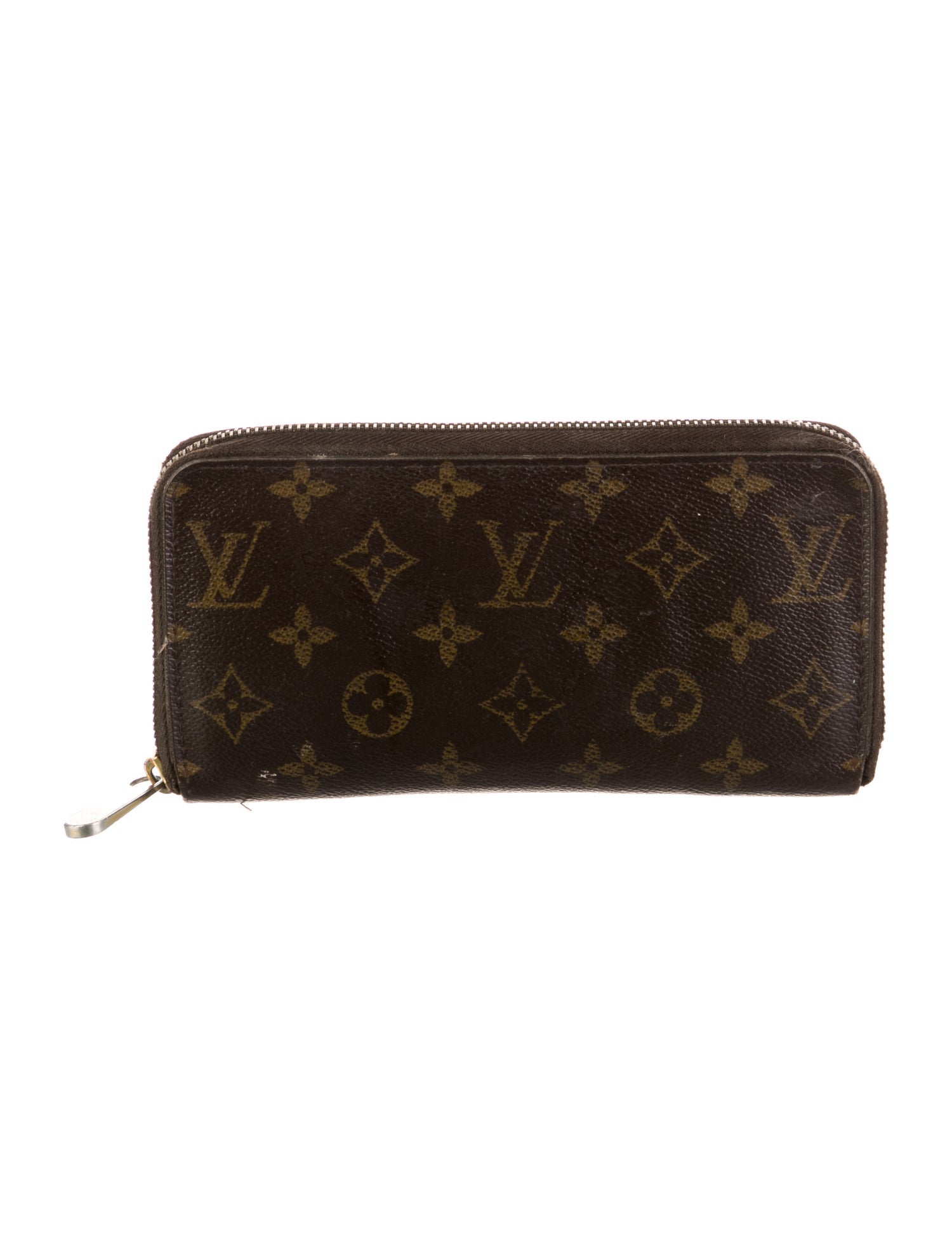 Louis Vuitton LV Monogram Coated Canvas Zippy Wallet