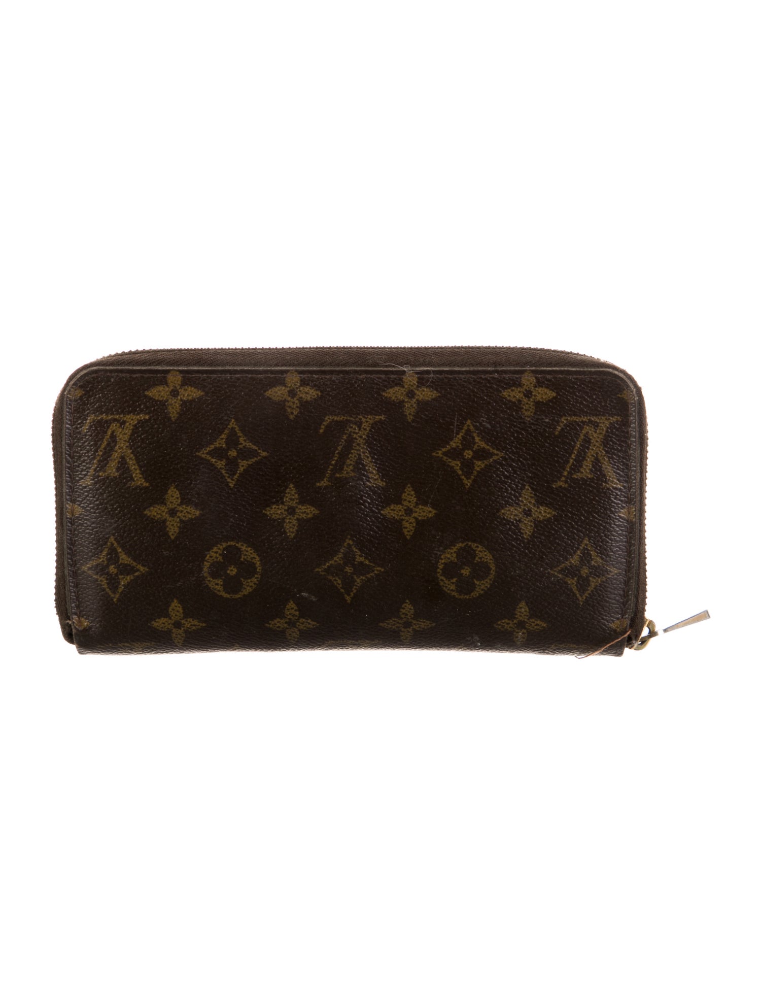 Louis Vuitton LV Monogram Coated Canvas Zippy Wallet