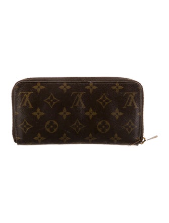 Louis Vuitton LV Monogram Coated Canvas Zippy Wallet