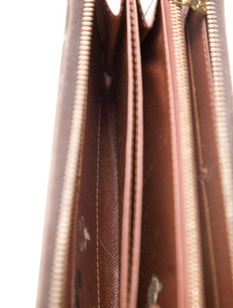 Louis Vuitton LV Monogram Coated Canvas Zippy Wallet