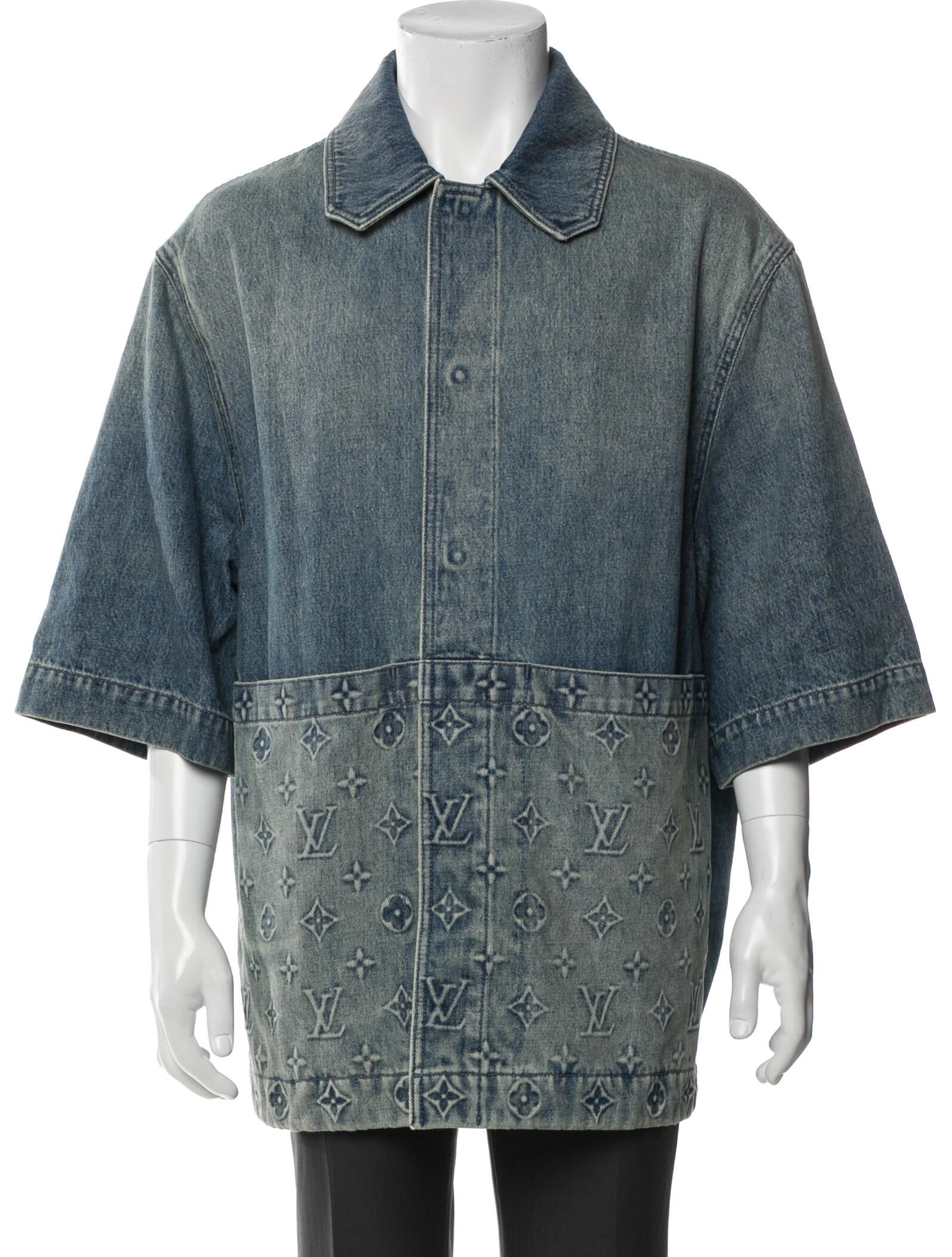 Louis Vuitton 2022 LV Monogram Denim Jacket