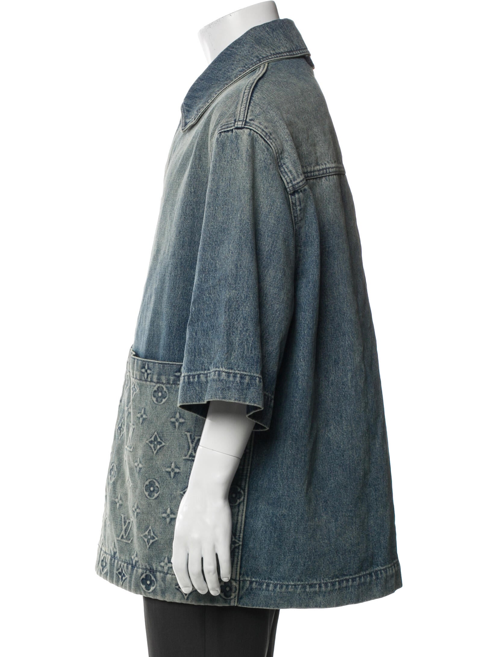 Louis Vuitton 2022 LV Monogram Denim Jacket