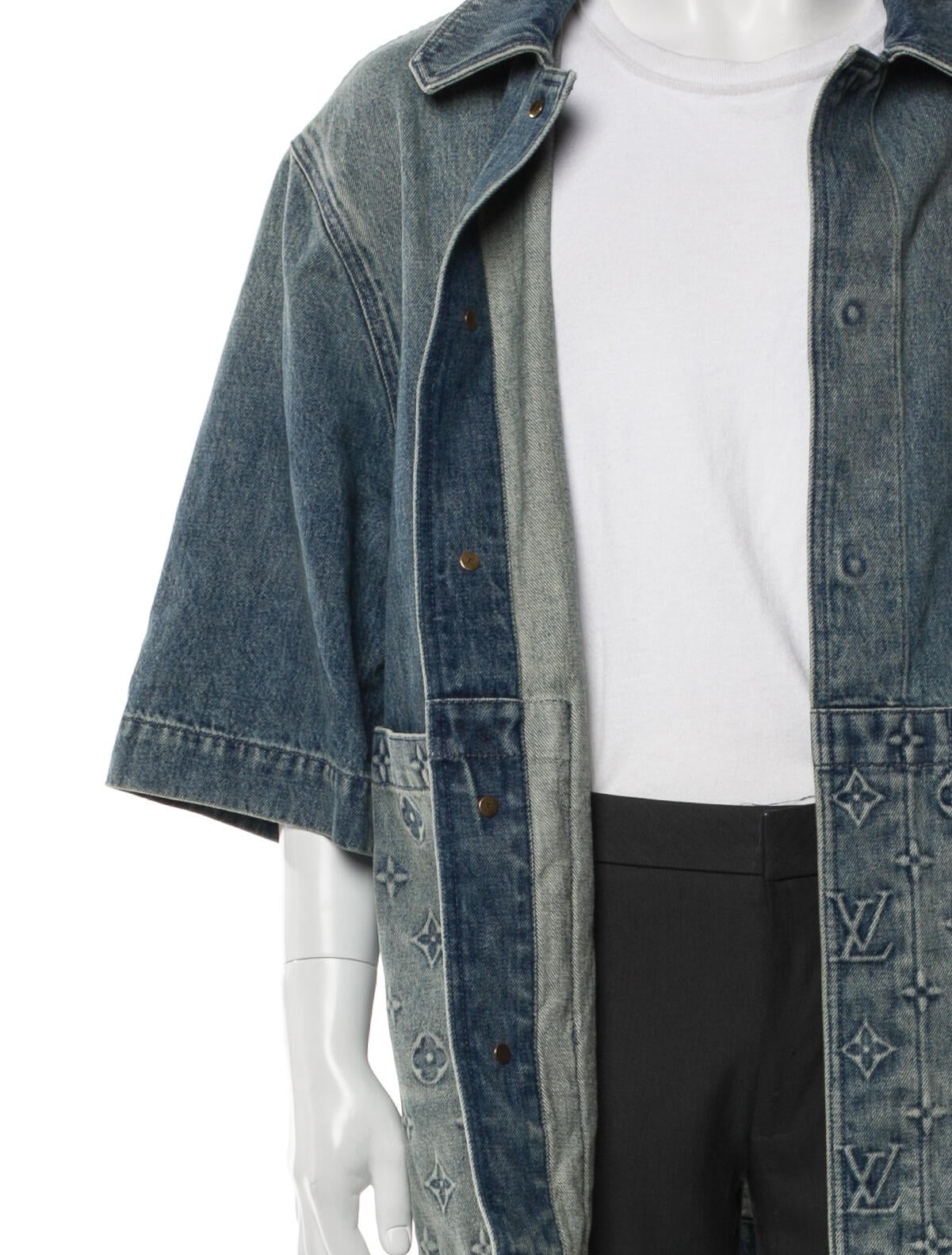 Louis Vuitton 2022 LV Monogram Denim Jacket