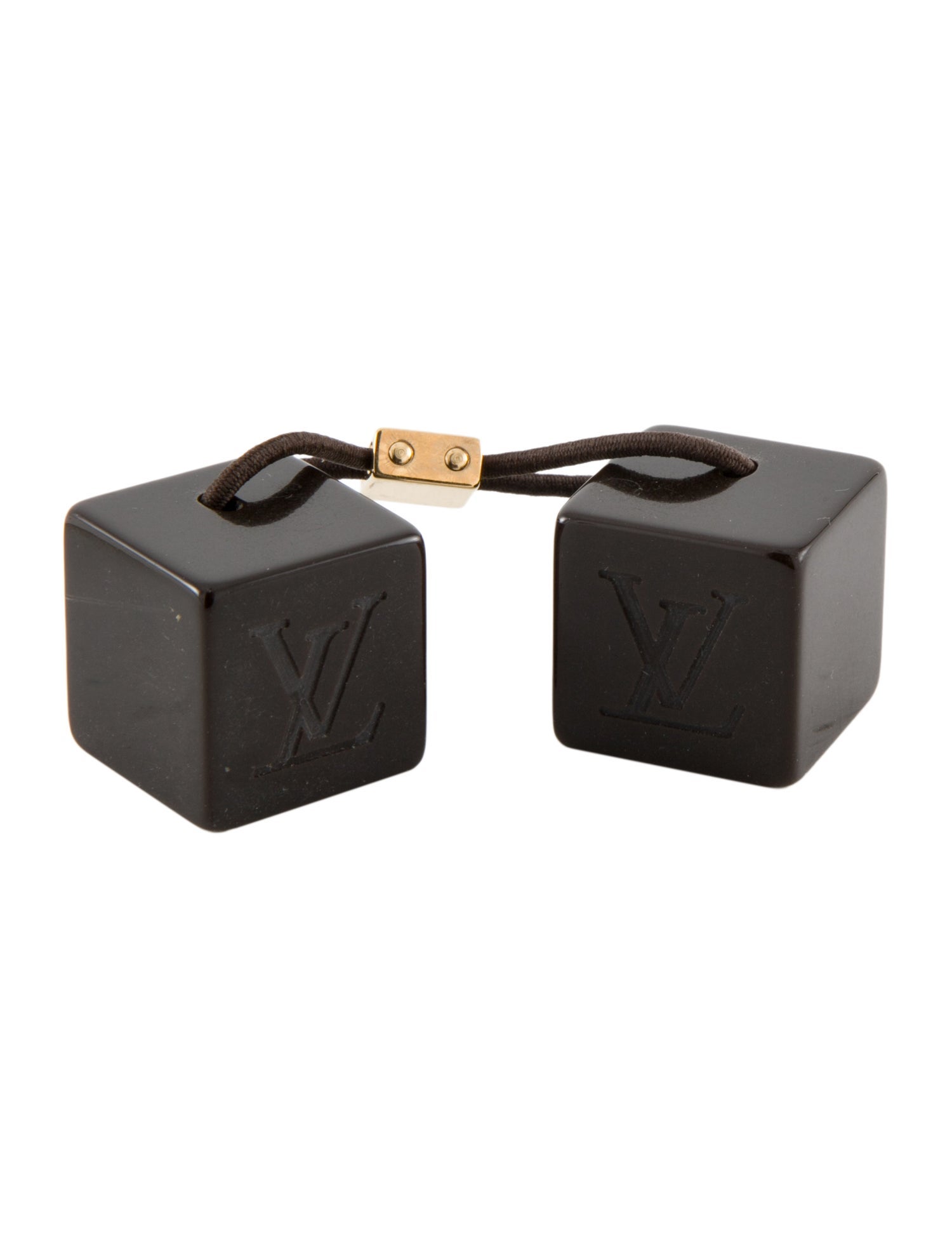 Louis Vuitton LV Monogram Acrylic Hair Cubes