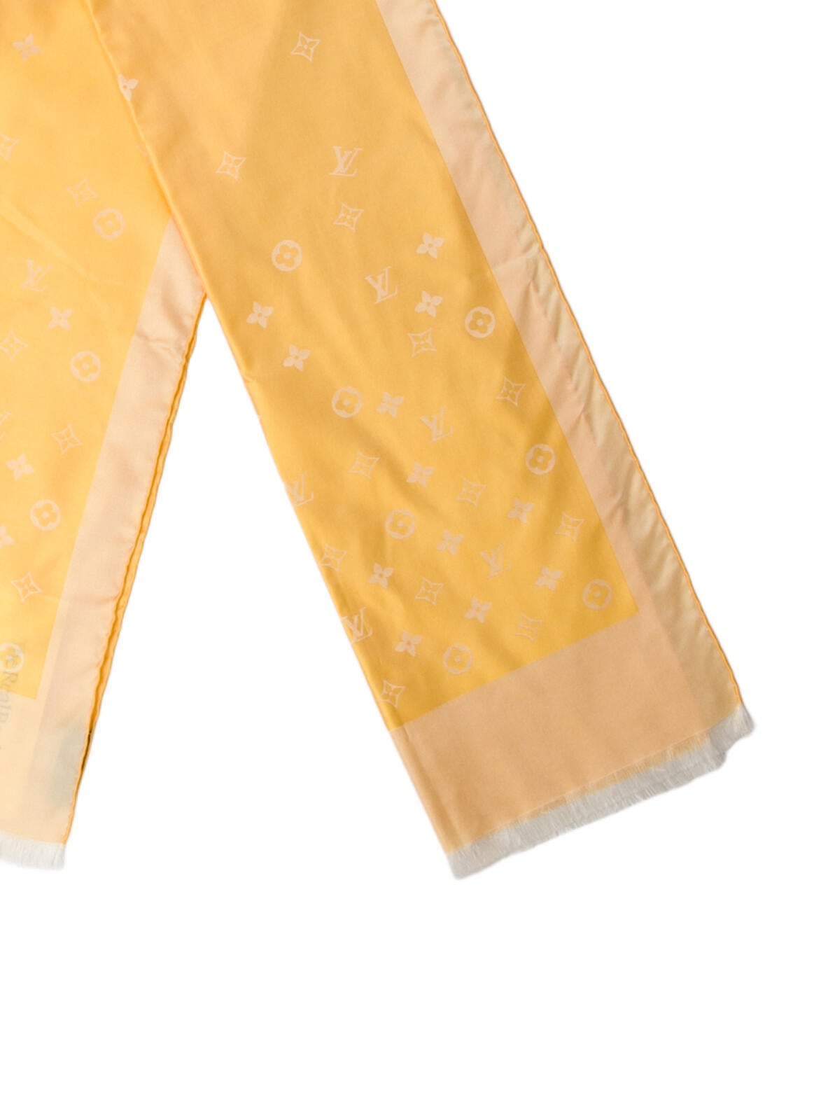 Louis Vuitton Silk LV Monogram Scarf