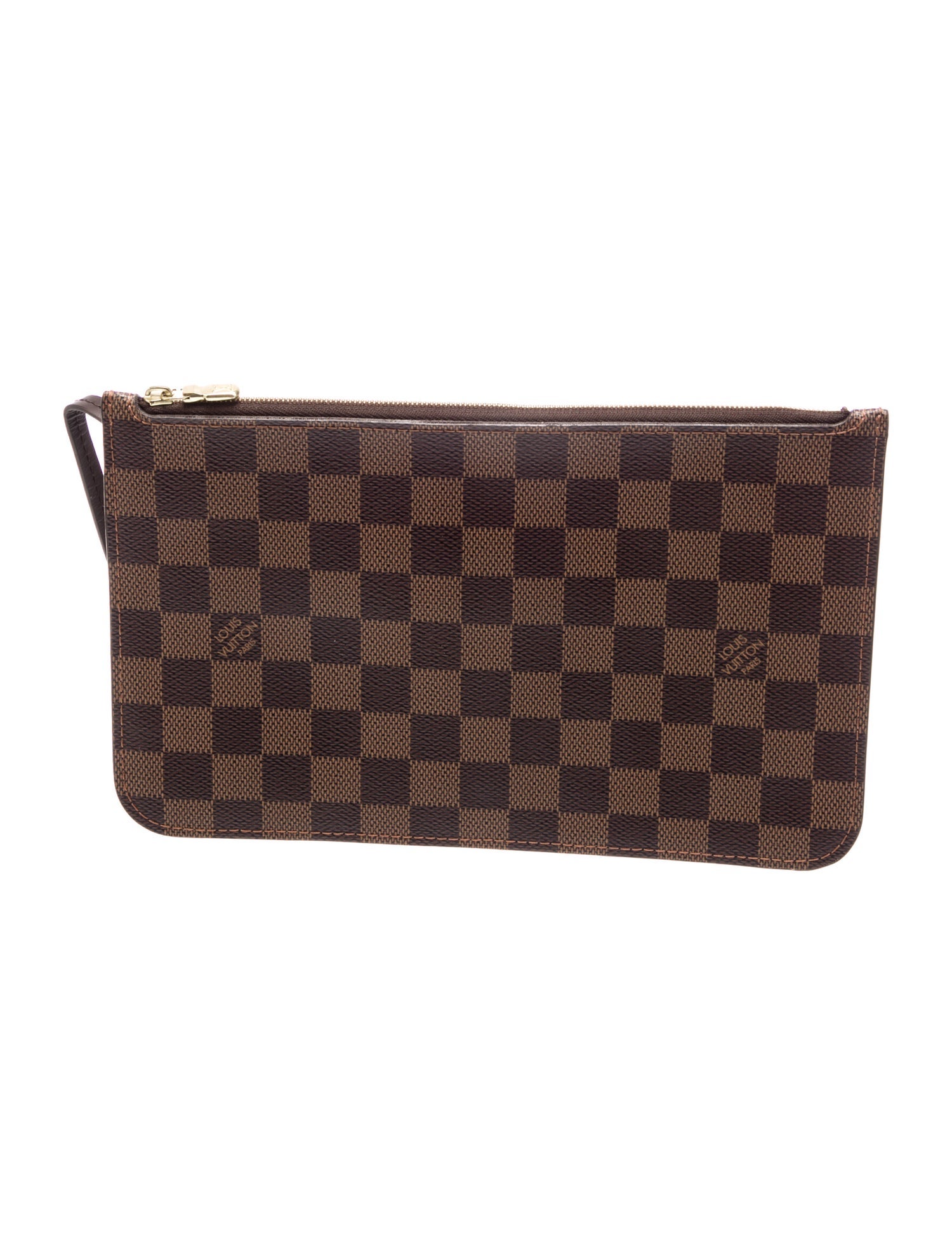 Louis Vuitton Damier Ebene Neverfull Pouch