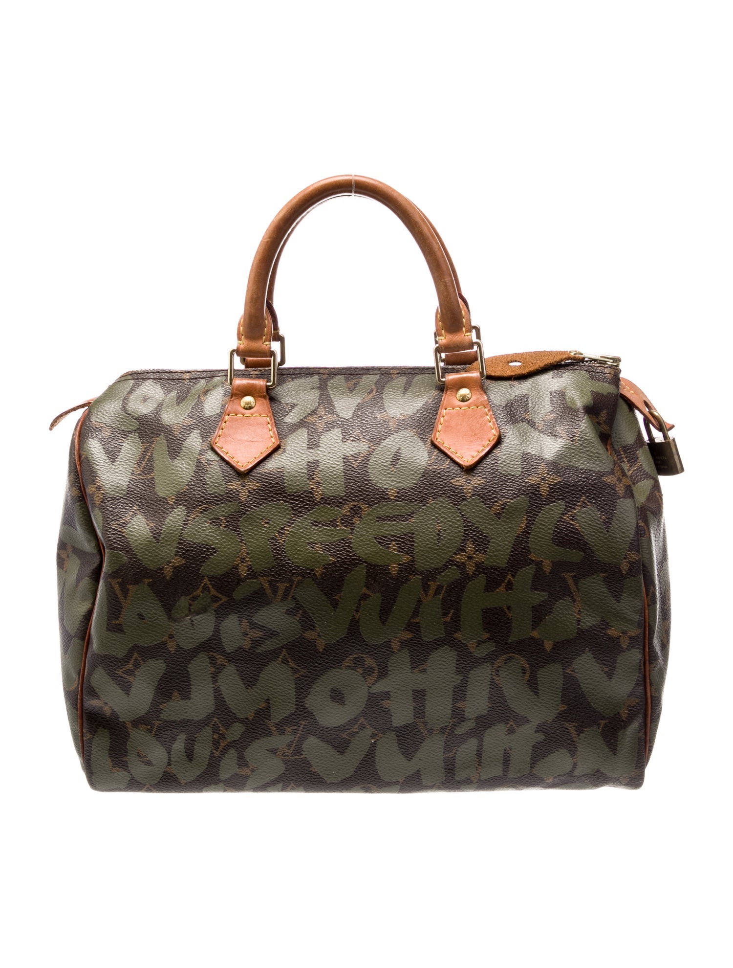 Louis Vuitton LV Monogram Speedy 30 Vintage