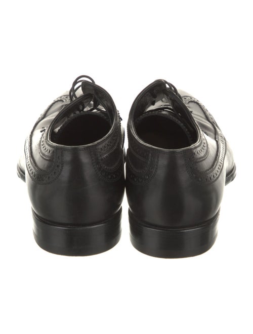 Louis Vuitton Leather Eyelet Trim Brogues