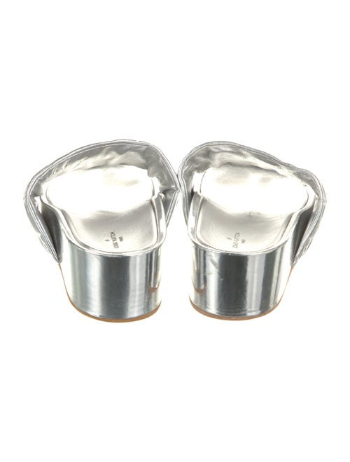 Louis Vuitton LV Monogram Leather Slides