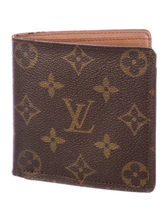 Louis Vuitton Monogram Pattern Coated Canvas Bifold Wallet