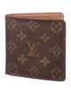 Louis Vuitton Monogram Pattern Coated Canvas Bifold Wallet