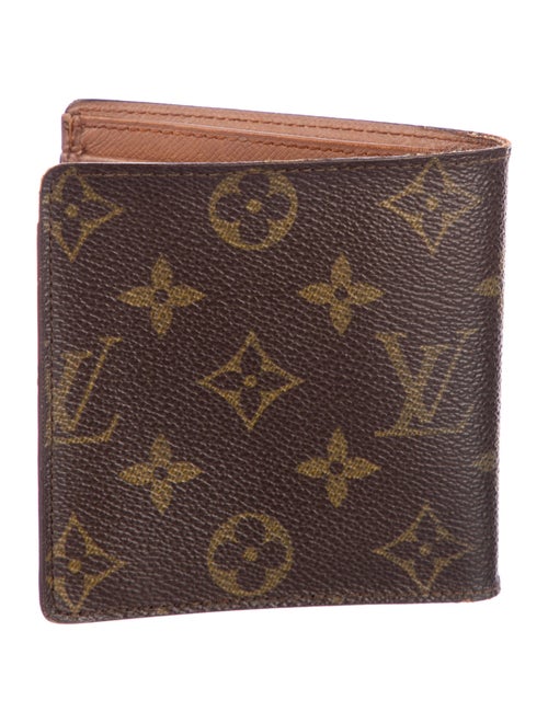 Louis Vuitton Monogram Pattern Coated Canvas Bifold Wallet