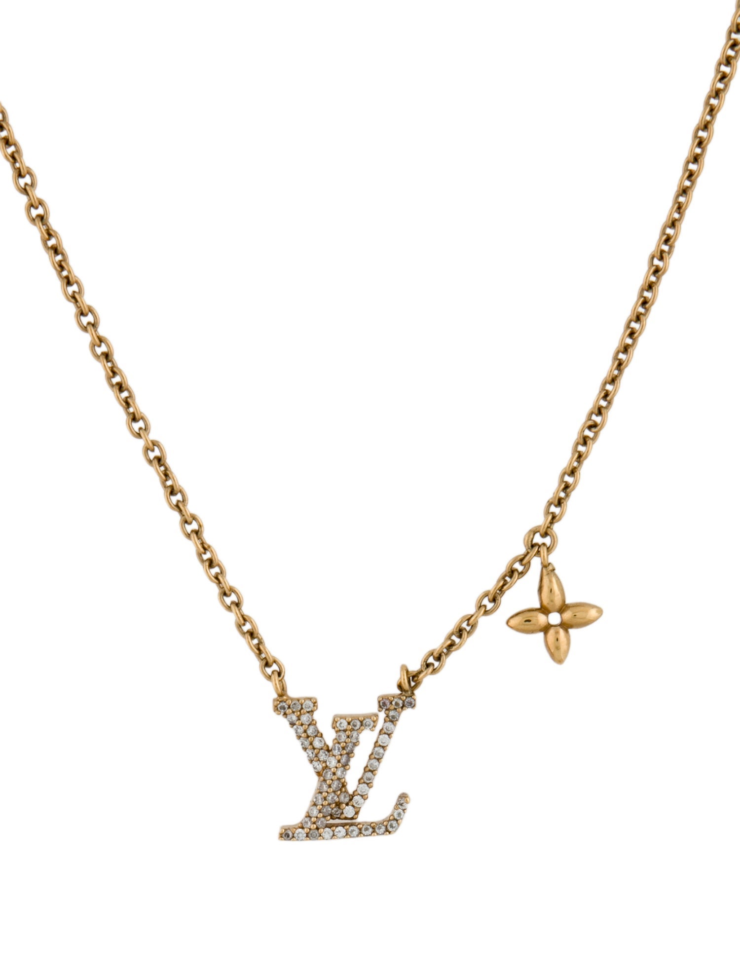 Louis Vuitton Crystal LV Iconic Necklace