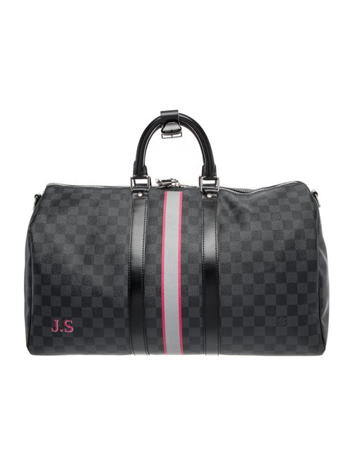 Louis Vuitton Damier Graphite Keepall Bandouliere 45