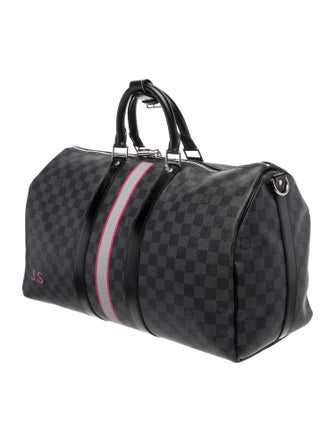 Louis Vuitton Damier Graphite Keepall Bandouliere 45