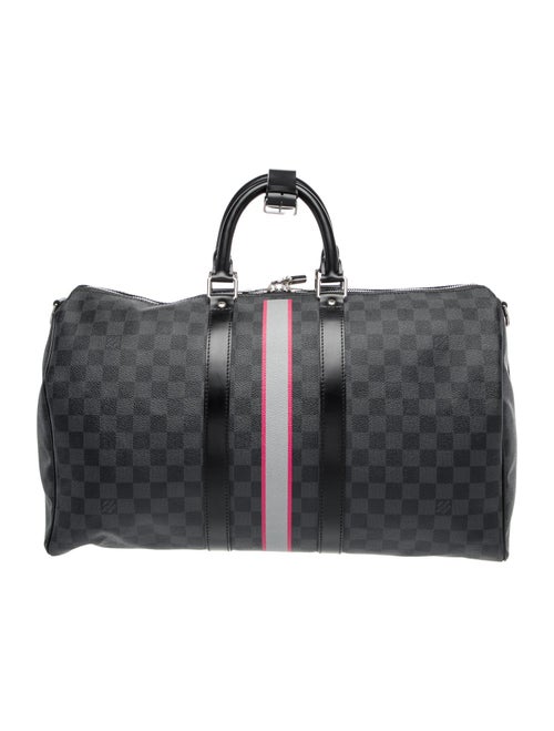 Louis Vuitton Damier Graphite Keepall Bandouliere 45