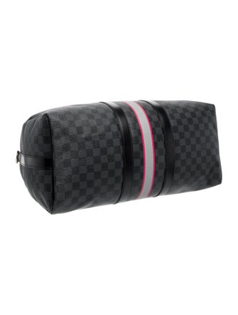 Louis Vuitton Damier Graphite Keepall Bandouliere 45