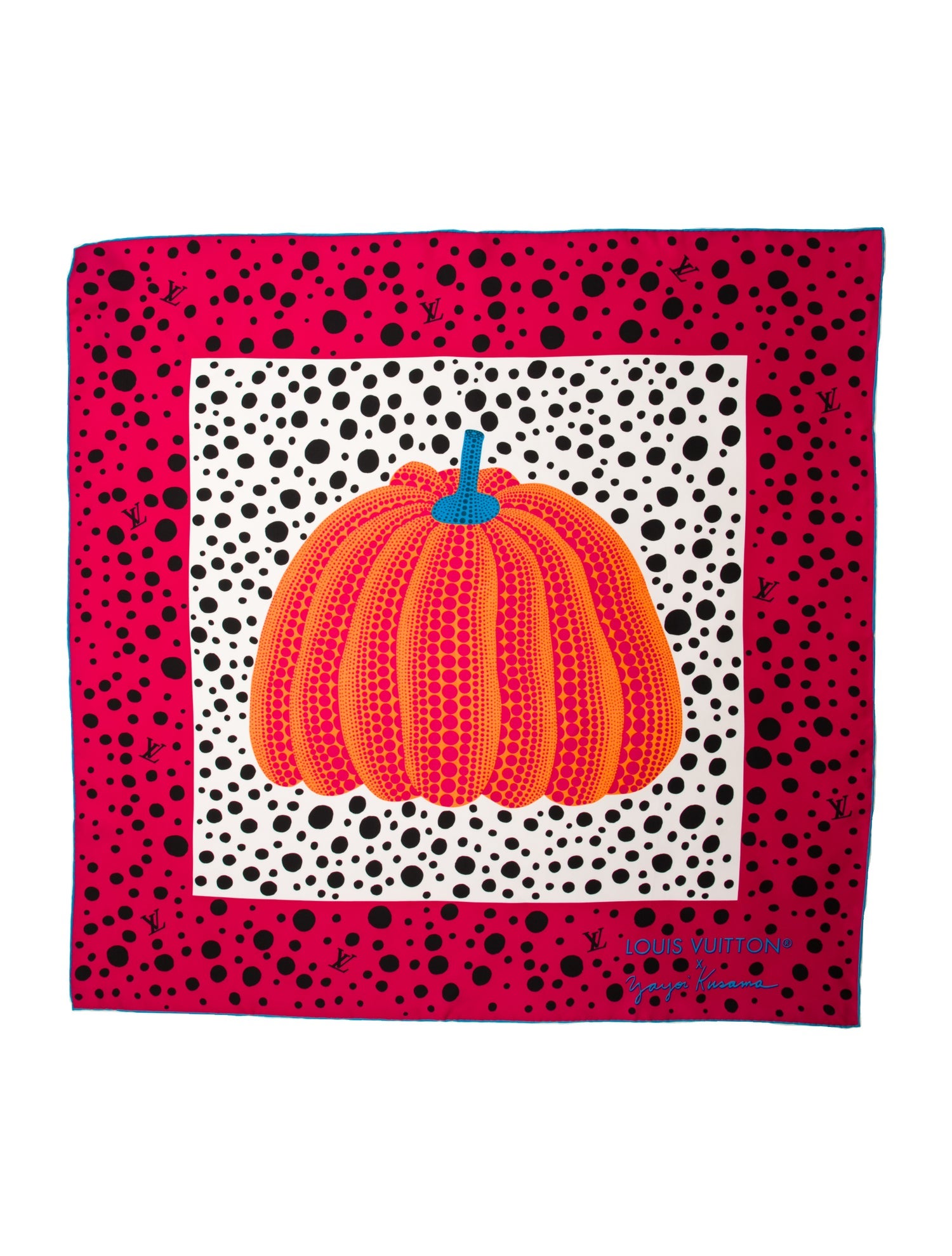 Louis Vuitton x Yayoi Kusama Silk Scarf