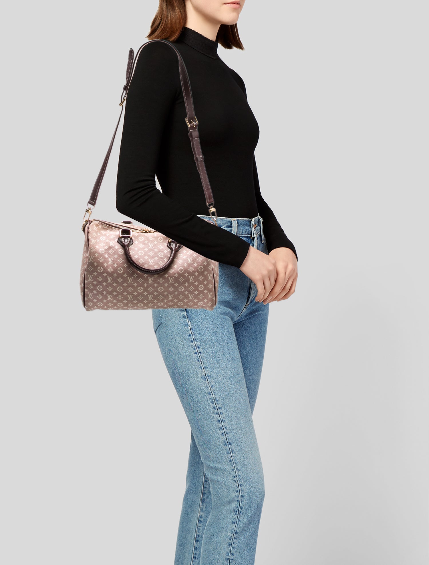 Louis Vuitton Monogram Idylle Speedy Bandouliere 30 Vintage