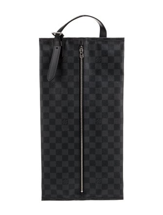 Louis Vuitton 2019 Damier Graphite Shoe Pouch