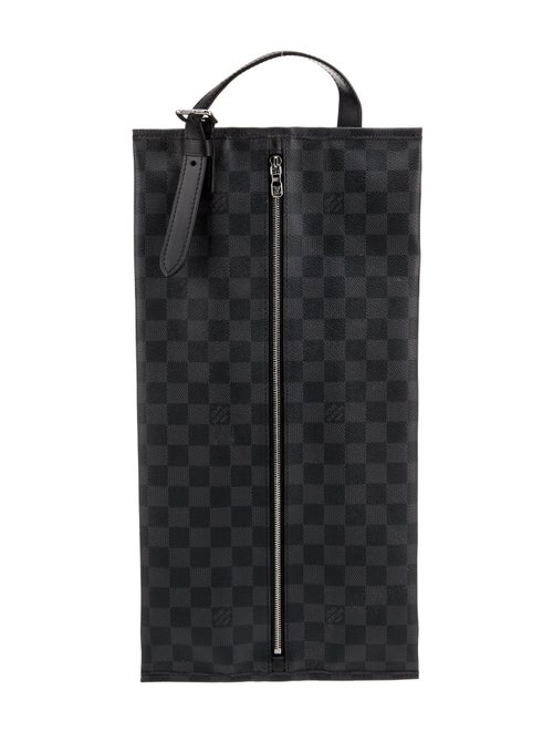 Louis Vuitton 2019 Damier Graphite Shoe Pouch
