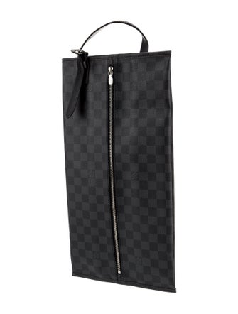 Louis Vuitton 2019 Damier Graphite Shoe Pouch