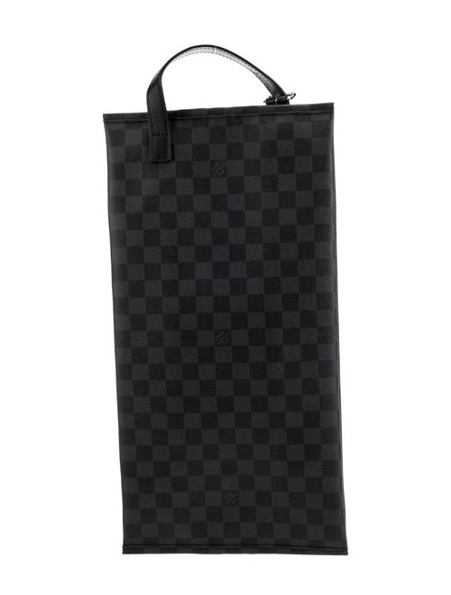 Louis Vuitton 2019 Damier Graphite Shoe Pouch