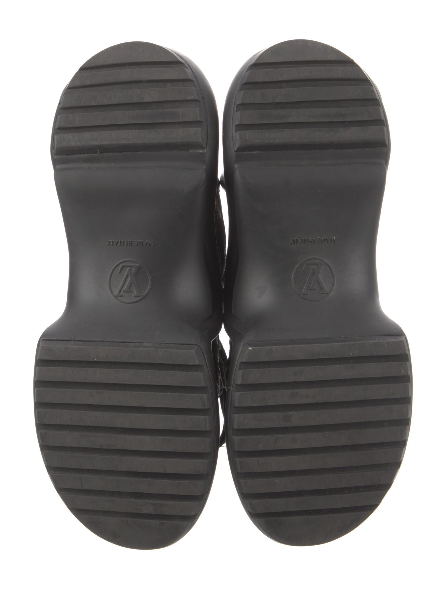 Louis Vuitton LV Monogram Mesh Accents Chunky Sneakers