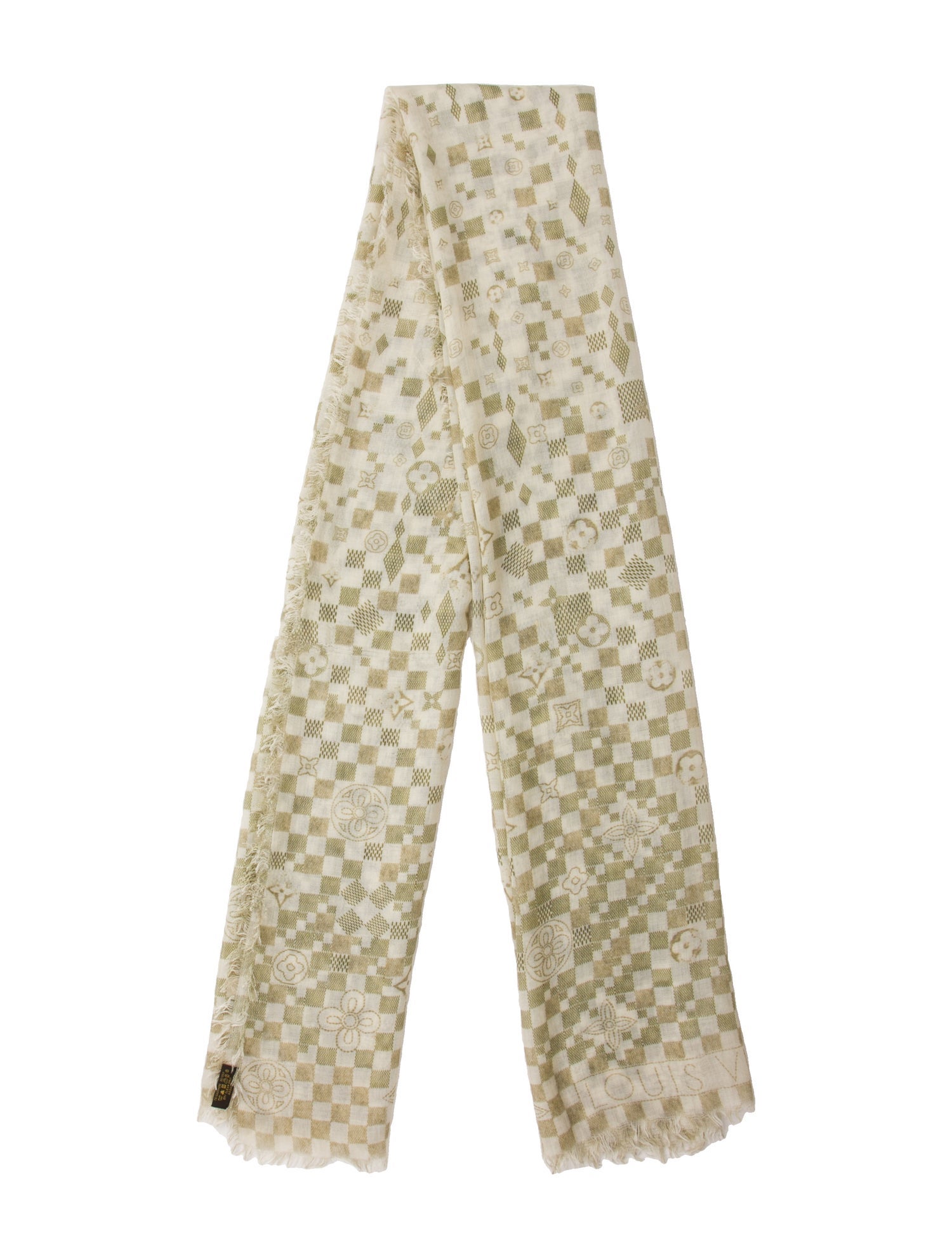 Louis Vuitton Cashmere Printed Shawl